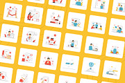 Popio Illustration Bundle, a Person Illustration by Kawalan Studio (Thumbnail 8 of 8)