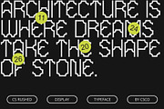 CS Rushed – Techno Font, a Sans Serif Font by Craft Supply Co. (Thumbnail 2 of 8)