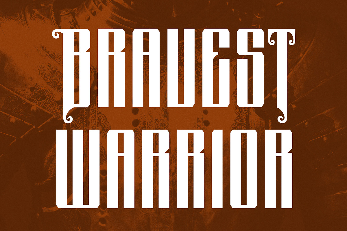 Morlix Blackletter Decorative Displa, a Blackletter Font by Maulana Creative (Photo 5 of 7)
