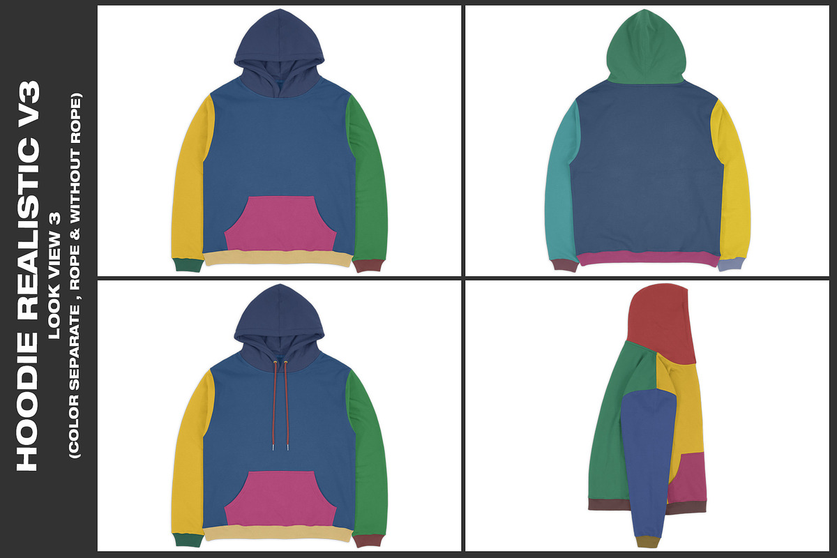 Hoodie Realistic V3 - Mockup, a Hoody Mockup by DaldSgh (Photo 10 of 19)
