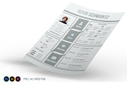 One Page Resume, a Resume Template by 8Link (Thumbnail 2 of 2)