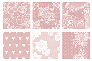 16 Lacy vector seamless patterns, a Pattern Graphic by tamara.comotomka (Thumbnail 4 of 6)