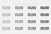 SALE! Ecliso - Sans and Script fonts, a Sans Serif Font by VP Fonts (Thumbnail 2 of 14)