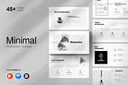 Minimal Presentation Template, a Presentation Template by GenerousArt (Thumbnail 1 of 8)