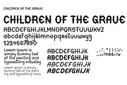 Children Of The Grave, a Blackletter Font by mockupbank (Thumbnail 2 of 2)