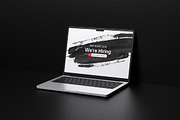 Macbook Pro Mockup, a Wearable Device Mockup by graphicstory (Thumbnail 3 of 4)