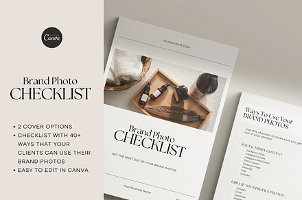 Brand Photo Checklist