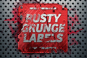 RUSTY LABELS, an Object Graphic by mockupbank (Thumbnail 3 of 3)