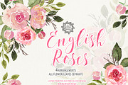 -50% English Roses design, an Illustration by Babysbreath/Dandelionery (Thumbnail 1 of 3)
