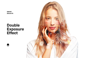 Dreamy Double Exposure Photo Effect, a Layer Style Add-On by Design Squad
