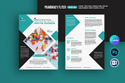 Pharmacy Flyer Template, a Flyer Template by retrographix (Thumbnail 1 of 4)