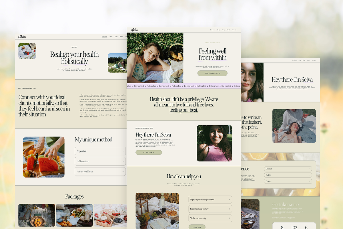 Squarespace 7.1 Template for Coach, a Squarespace Template by Soul Mission Studio (Photo 2 of 10)