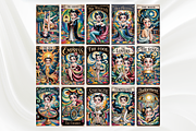 Betty Boop Tarot Cards Deck, an Object Illustration by Mugio (Thumbnail 2 of 6)