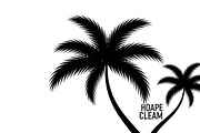 Stylish tropical palm wall decor, an Illustration by Amazin_art (Thumbnail 11 of 33)