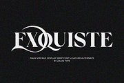Palm Vintage, a Serif Font by zaaintype (Thumbnail 7 of 11)