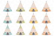 Vintage Tribal Clip Art & Vectors, an Illustration by Amanda Ilkov (Thumbnail 3 of 4)