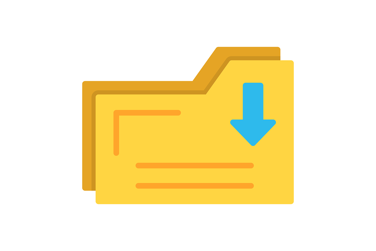 Folder Flat Icon, an Icon by Pexelpy (Photo 2 of 2)