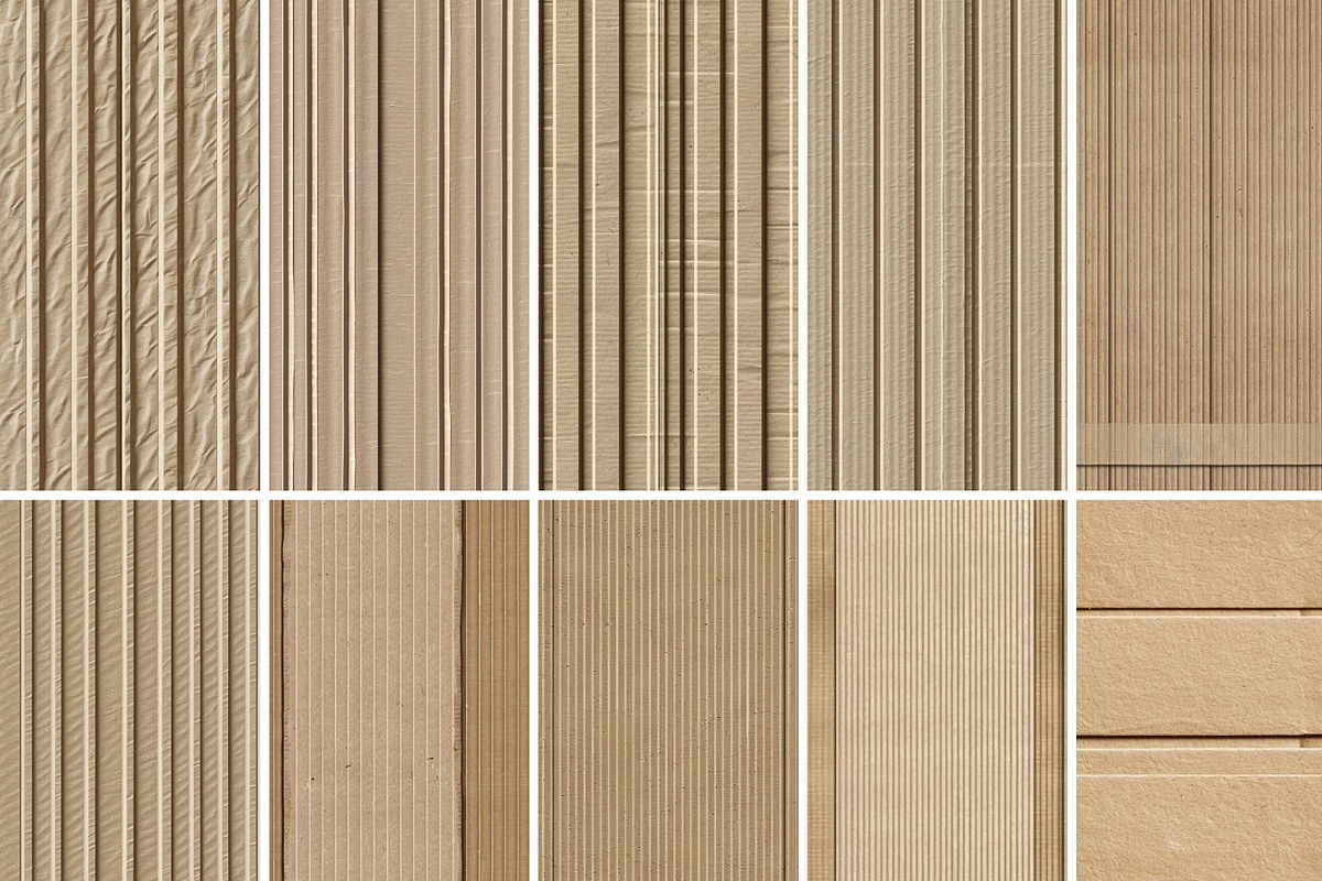 Cardboard Seamless Texture, Brown, a Pattern Graphic by BrushstrokeArtGB (Photo 10 of 11)