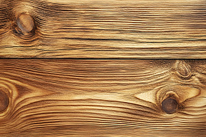 Rustic Wooden Planks with Natural Knots and Rich Wood Grain, a Background Photo by Photostock