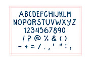 CAPTION THIS All Caps Font, a Handwritten Font by The Artful Avocado (Thumbnail 4 of 4)