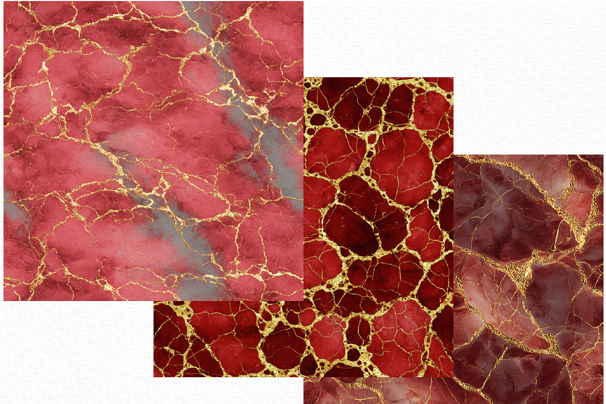 Red Marble Texture Granite Stone, an Illustration by Craft Nest (Photo 4 of 6)
