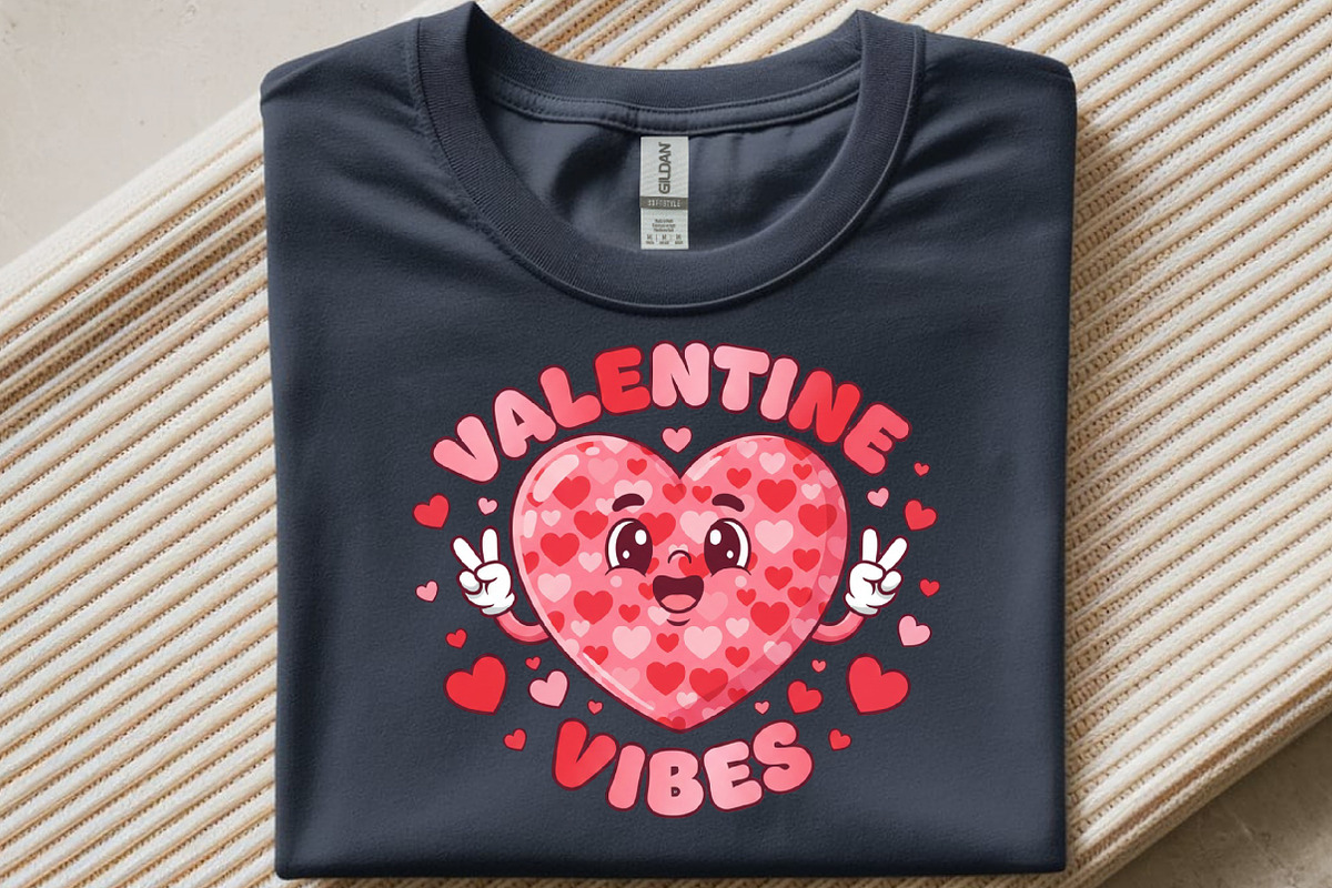 Valentine Vibes Png, Valentine’s Day, an Illustration by SinaCreation (Photo 3 of 11)