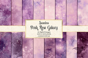 Dusk Rose Galaxy Textures