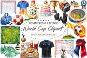 Watercolor Football, Sublimation, a Seasonal Illustration by designcity5 (Thumbnail 1 of 5)