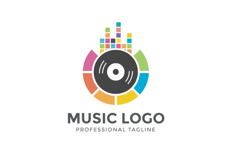 Music Logo by GoldenBrand  Creative Market