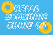 Minggo Plays | Playful Display, a Handwritten Font by gracetype_studio (Thumbnail 6 of 12)
