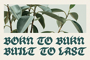 Tomant Blackletter Font, a Blackletter Font by Erifqizefont (Thumbnail 7 of 10)