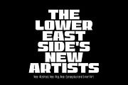 East Broadway, a NYC type., a Sans Serif Font by Tipos Pereira (Thumbnail 13 of 14)
