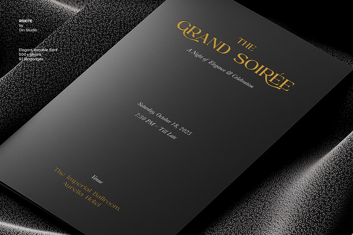 Roxite, a Serif Font by din-studio.com (Photo 14 of 16)