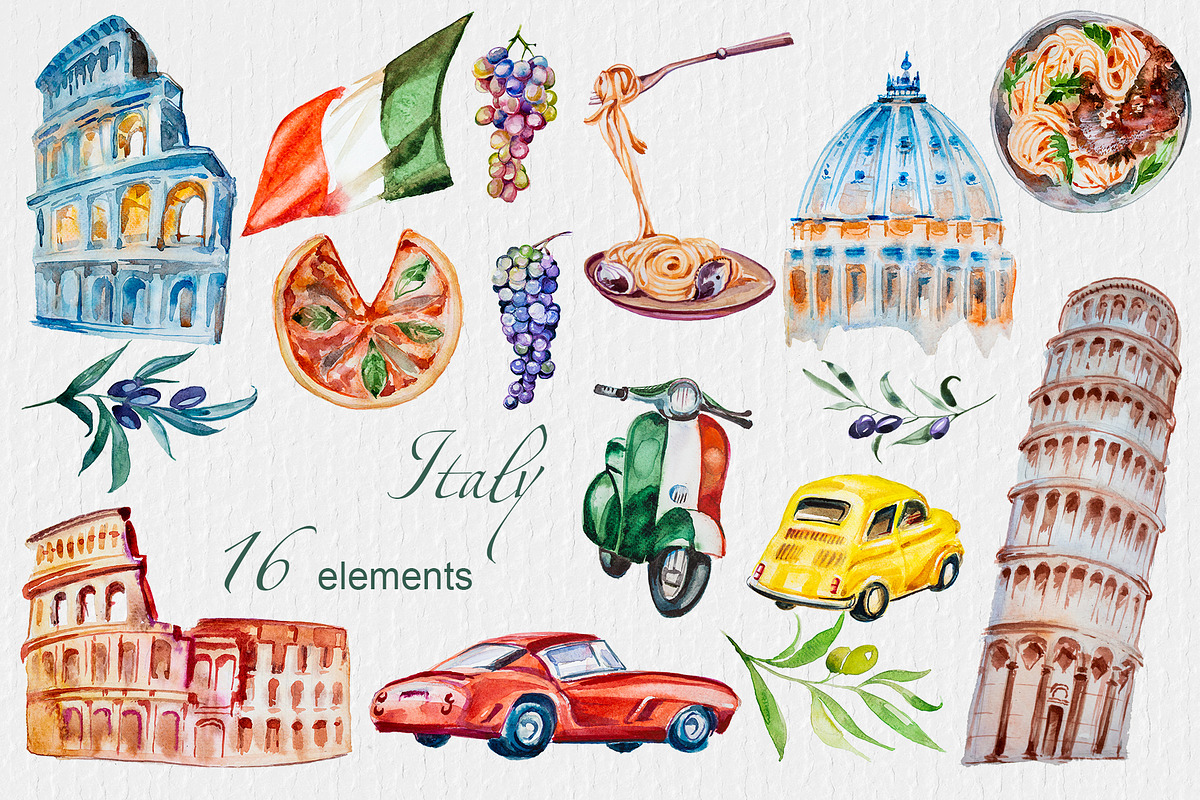 70% OFF Around the World Bundle, a Transportation Illustration by ArtCreationsDesign (Photo 15 of 20)
