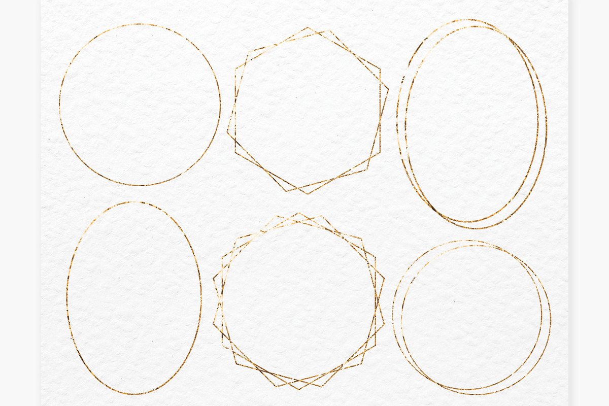 Elegant golden frames, an Object Graphic by SweetRenieDesigns (Photo 2 of 6)