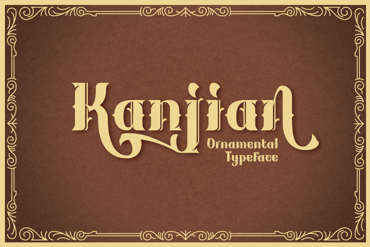 Kanjian Typeface