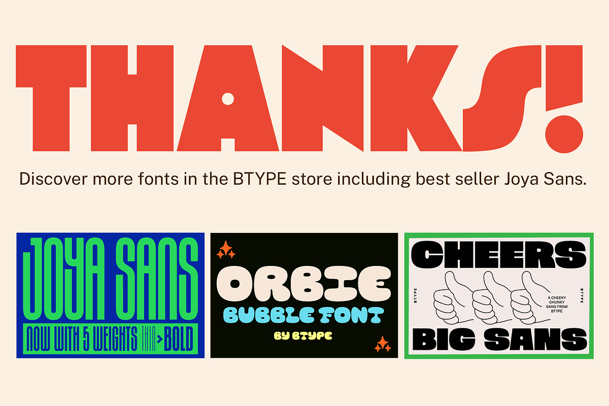 Pinpush - Retro Sans Serif Display, a Sans Serif Font by BTYPE (Photo 13 of 13)