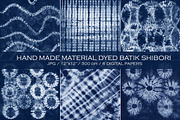 Shibori. Material dyed batik., a Texture Graphic by vetre.antanaviciute (Thumbnail 1 of 2)