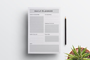 Editable Daily Planner KDP Interior, a Stationery Template by Mazharul Islam (Thumbnail 2 of 3)