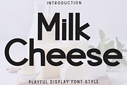 Milk Cheese, a Script Font by InermediaSTUDIO (Thumbnail 1 of 8)