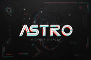 Astro, a Sans Serif Font by Drizy (Thumbnail 1 of 13)