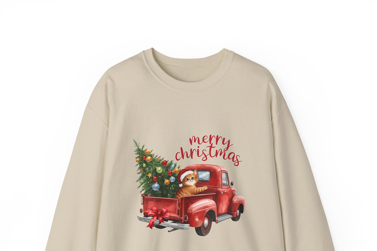 Merry Christmas Png Design, a Seasonal Illustration by elfy creative (Photo 3 of 3)