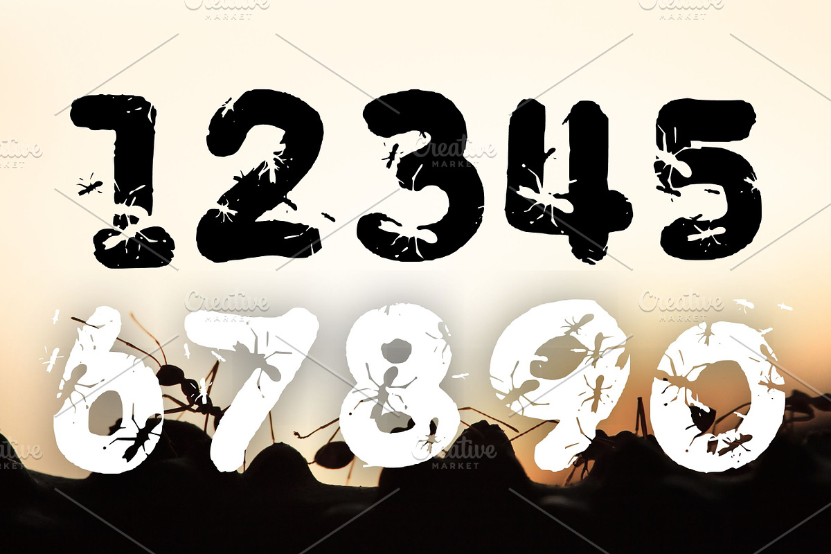 The Gangster2, Ant Font, Insect Font, a Font by Tattoo Worker Studio (Photo 3 of 4)