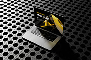 Macbook Mockup, a Mac Mockup by Artlogs x Modaldesain (Thumbnail 1 of 4)
