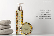 LOVE HAPPINESS. Hippie patterns, a Texture Illustration by Spark Studio Brushes (Thumbnail 8 of 10)