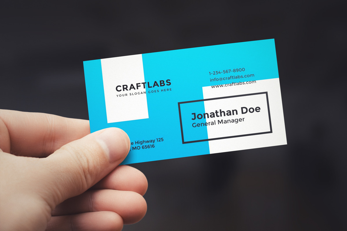 Simple Creative Business Card - 50, a Business Card Template by ND Design (Photo 8 of 8)