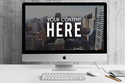 5 PSD APPLE SCREEN MOCKUPS, a Mac Mockup by Egor Shkolnikov (Thumbnail 4 of 7)