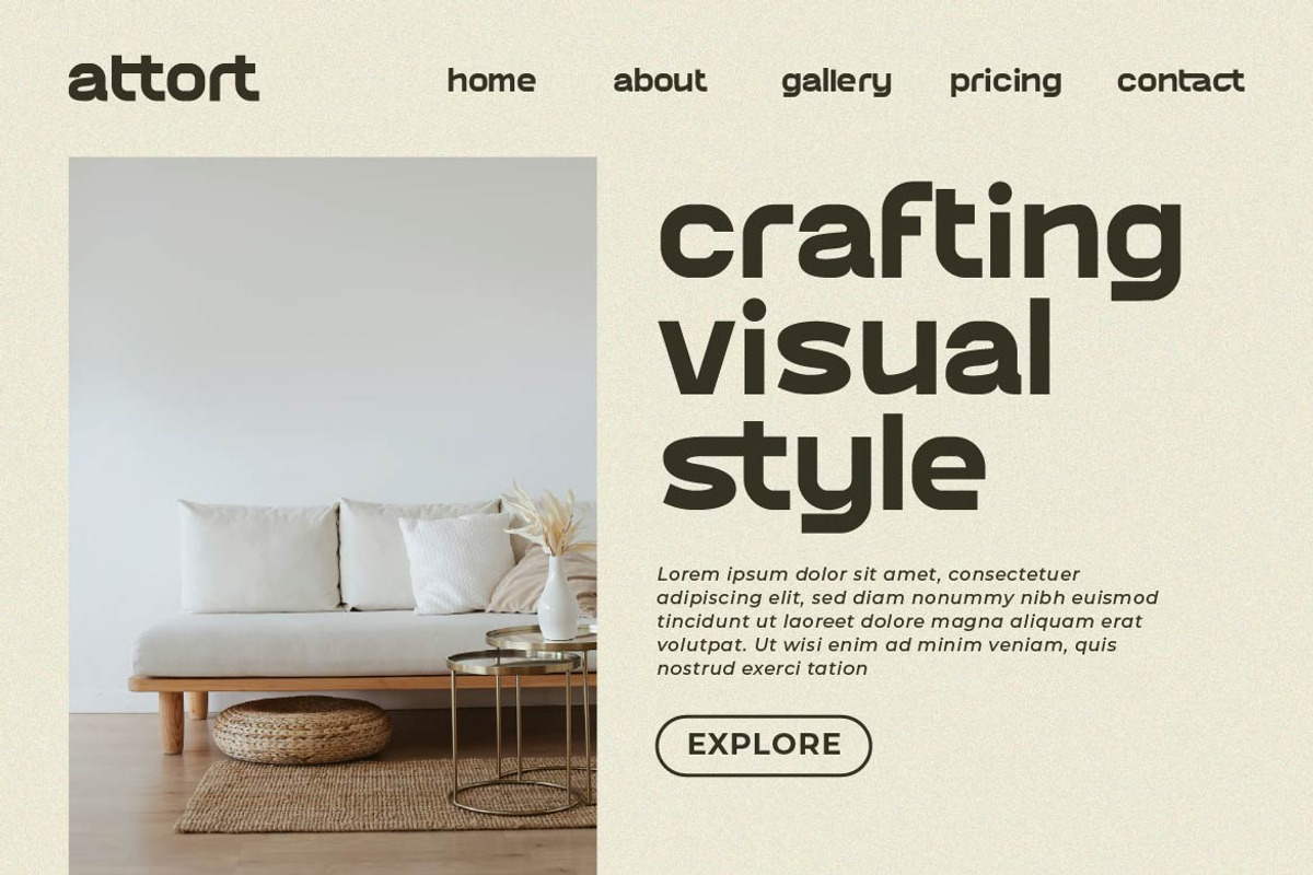 Attort Modern Elegant Font, a Sans Serif Font by Artiveko (Photo 7 of 8)
