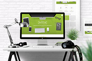 FreshDesign - Portfolio PSD Template, a Websites & App Template by FreshPixels (Thumbnail 1 of 5)