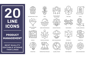 Project Management related vector